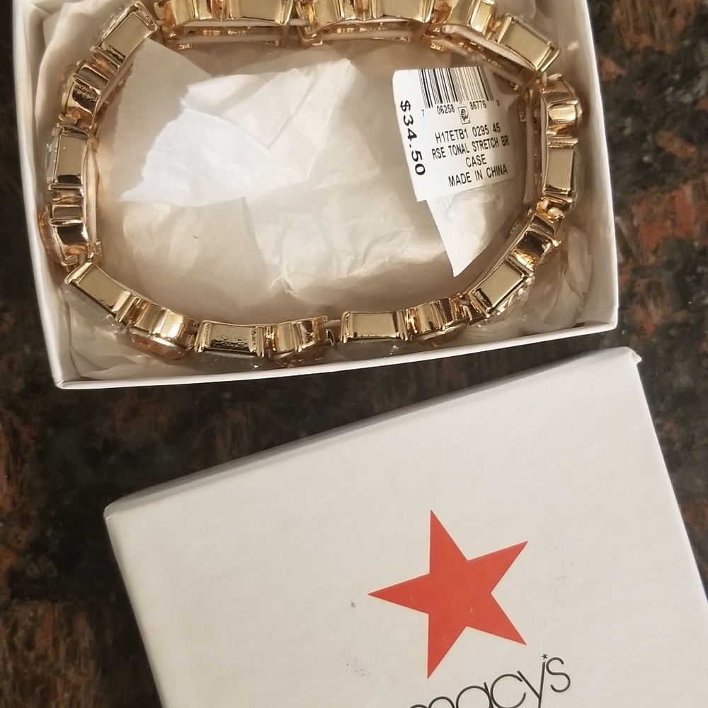 Macy's rose gold bracelet